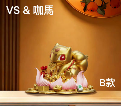 Pokémon Bring Wealth Bulbasaur GK Statue - Ka Ma Mo Wan Studio & VS Studio [Pre-Order]