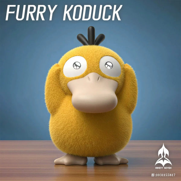 Pokémon Platinum Silicone Flocked Psyduck GK Statue - NINETY SEVEN Studio [Pre-Order]