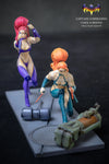 Captain Commando Classic Arcade Games #5 Carol & Brenda 1/8 GK Statue - Toys Evolution Studio [Pre-Order]