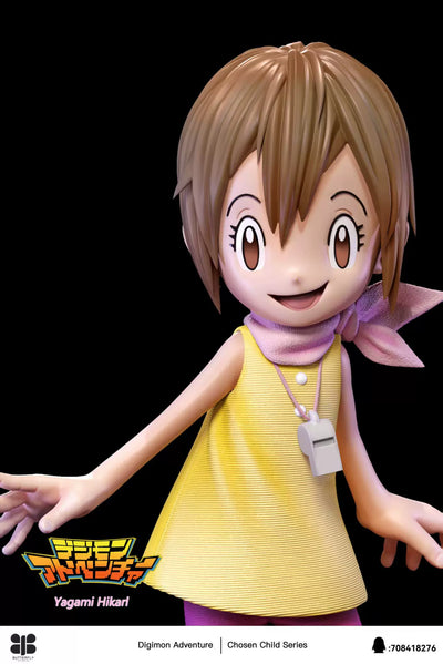 Digimon The Chosen Children Series Kari Kamiya & Tailmon GK Statue - Butterfly Studio [In-Stock]