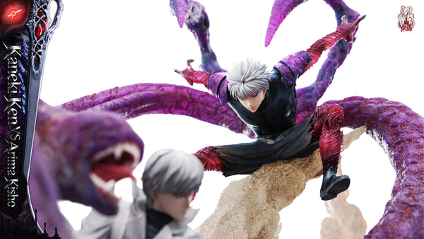 Tokyo Ghoul Kishou Arima VS Kaneki Ken 1/6 GK Statue - Black Goat Studio [Pre-Order]