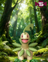 Pokémon Chikorita & Angry Bayleef & Esurient Chespin GK Statue - TS Studio [Pre-Order]