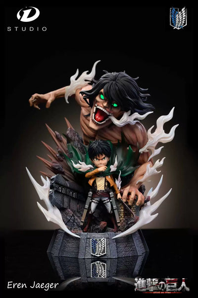 Attack on Titan The Nine Titans #1 Eren WCF GK Statue - D Studio [In-Stock]