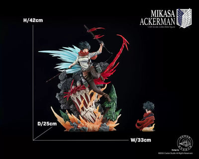 Attack on Titan Mikasa Ackerman 1/6 GK Statue - Cedar Studio [In-Stock]