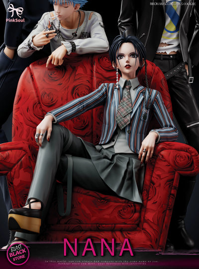 NANA Black Stones Osaki & Yasushi Takagi & Nobuo Terashima & Shinichi Okazaki 1/6 GK Statue - Pinksoul Studio [Pre-Order]