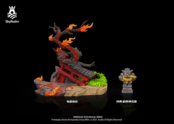 Pokémon 1/20 Ecological Scene Ninetales Evolution Group GK Statue - SkyRealm Studio [Pre-Order]