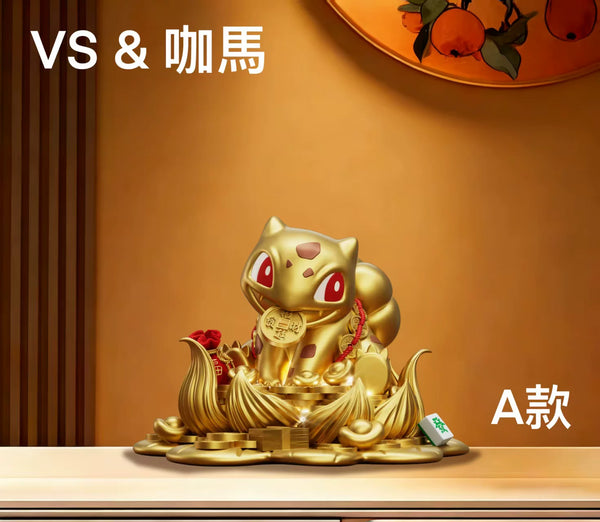 Pokémon Bring Wealth Bulbasaur GK Statue - Ka Ma Mo Wan Studio & VS Studio [Pre-Order]