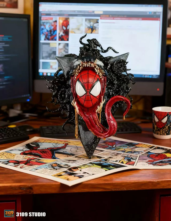 Spider-Man Venom Wall-Mounted Dual Scale GK Statue - 3109 Studio [Pre-Order]