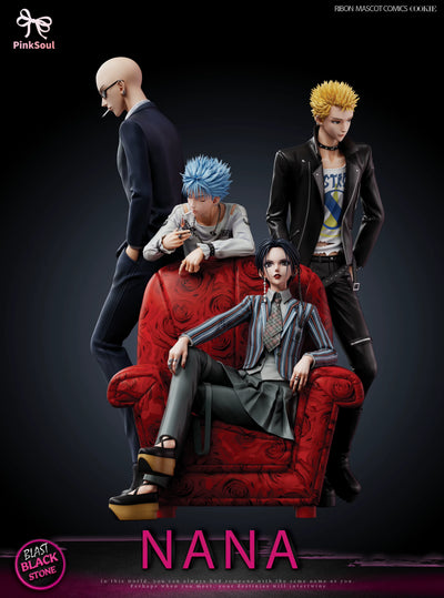 NANA Black Stones Osaki & Yasushi Takagi & Nobuo Terashima & Shinichi Okazaki 1/6 GK Statue - Pinksoul Studio [Pre-Order]
