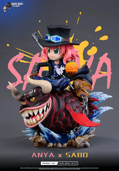 Spy x Family Pirate Anya Series No.3 ANYA & SABO 1/6 GK Statue - Biubiu Studio [In-Stock]