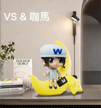 MapleStory Artale Series Female GM Bent Moon Chair & Lucky Base GK Statue - VS Studio X Ka Ma Mo Wan Studio [Pre-Order]