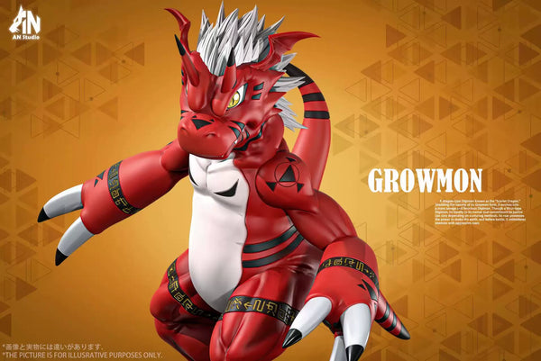Digimon Growmon 1/6 GK Statue - AN Studio [Pre-Order]
