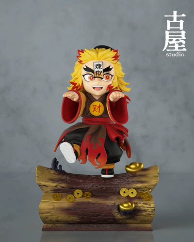 Demon Slayer Promotion and Wealth Kyojuro Rengoku Little Zombie 1/8 GK Statue - Guwu Studio [Pre-Order]