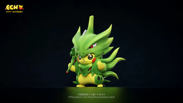 Pokémon Pikachu Cosplay Mega Tyranitar GK Statue - ECHO Studio [Pre-Order]