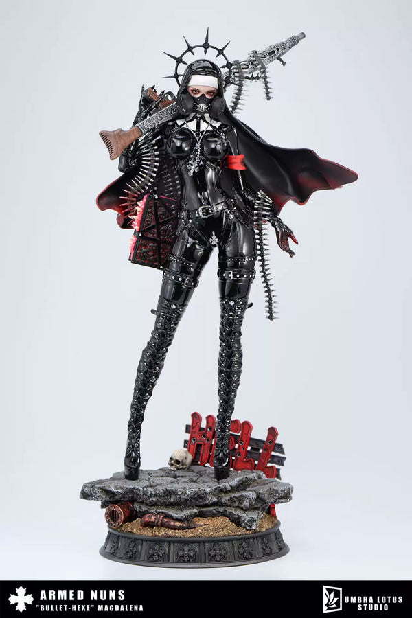 Armed Nun Series #1 Bullet-hexe Magdalena 1/4 Licensed Statue - UMBAR LOTUS Studio [Pre-Order]