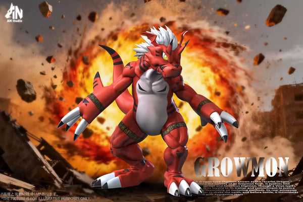 Digimon Growmon 1/6 GK Statue - AN Studio [Pre-Order]