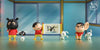 Crayon Shin-chan Great Ambitions Calligraphy Shin-chan GK Statue - NIUZI Studio [In-Stock]