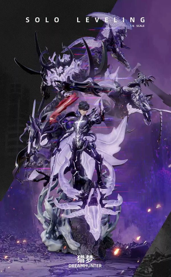 Solo Leveling Series Sung Jin-Woo & Bellion & Igris & Beru & Iron 1/6 GK Statue - DREAM HUNTER Studio [Pre-Order]