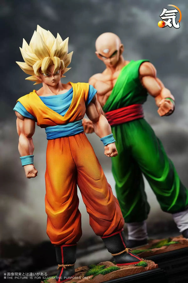 Dragon Ball Son Goku & Tien Shinhan GK Statue - KI Studio [Pre-Order]