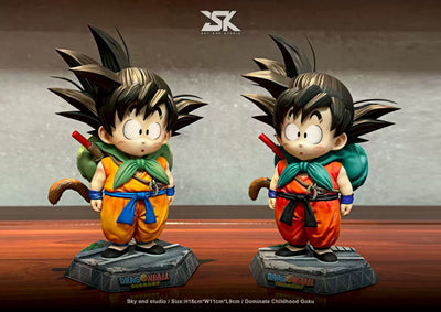 Dragon Ball Little Goku First Arrival in a Western City GK Statue - Sky End Studio [In-Stock]