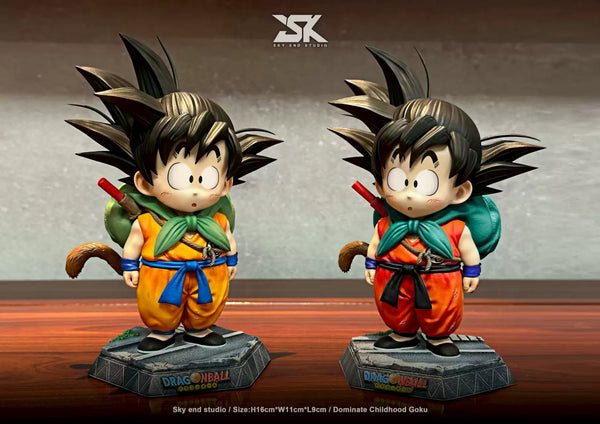 Dragon Ball Little Goku First Arrival in a Western City GK Statue - Sky End Studio [In-Stock]