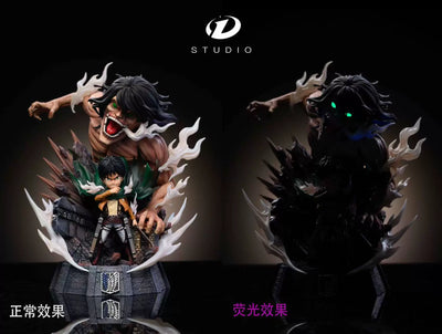 Attack on Titan The Nine Titans #1 Eren WCF GK Statue - D Studio [In-Stock]