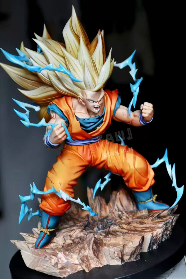 Dragon Ball Powering Up Super Saiyan 3 1/6 GK Statue - AW Studio [In-Stock]