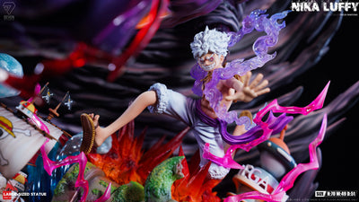 One Piece Gum-Gum Rocket Nika Luffy GK Statue - Seven Studio [In-Stock]