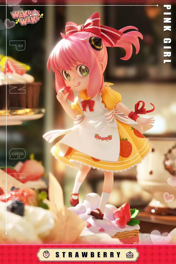 Spy x Family Strawberry Girl Anya Forger 1/8 GK Statue - WakuWaku Studio [Pre-Order]