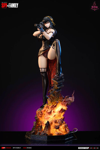 Spy x Family Sniper Yor Forger 1/4 GK Statue - Pink Studio [Pre-Order]