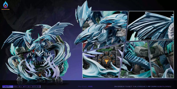 Yu-Gi-Oh! Monster Summoning Series Blue-Eyes Ultimate Dragon Summoning GK Statue - Duel Soul Studio [In-Stock]