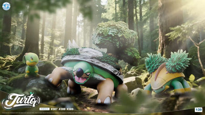 Pokémon Torterra Evolution Group 1/20 GK Statue - Zm Studio [Pre-Order]