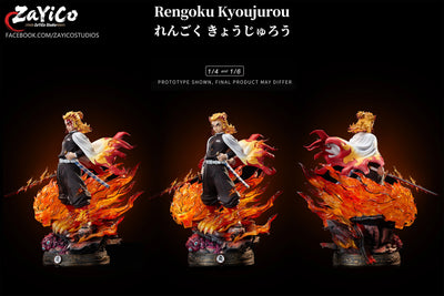 Demon Slayer Flame Hashira Kyojuro Rengoku GK Statue - Zayico Studio [Pre-Order]