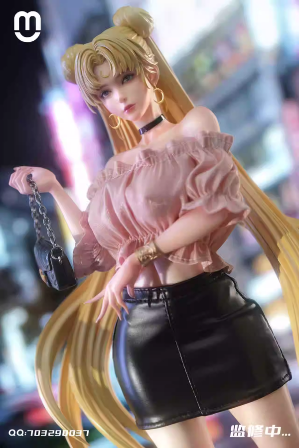 Sailor Moon Dark Tsukino Usagi 1/4 GK Statue - Mu Studio [In-Stock]