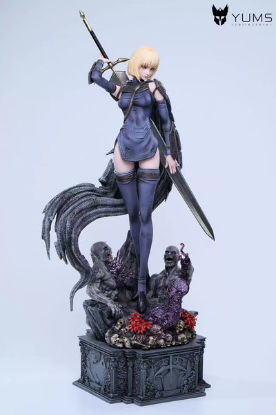 Claymore Twin Goddesses Teresa & Clare 1/4 GK Statue - YUMS-Collectors Studio [In-Stock]
