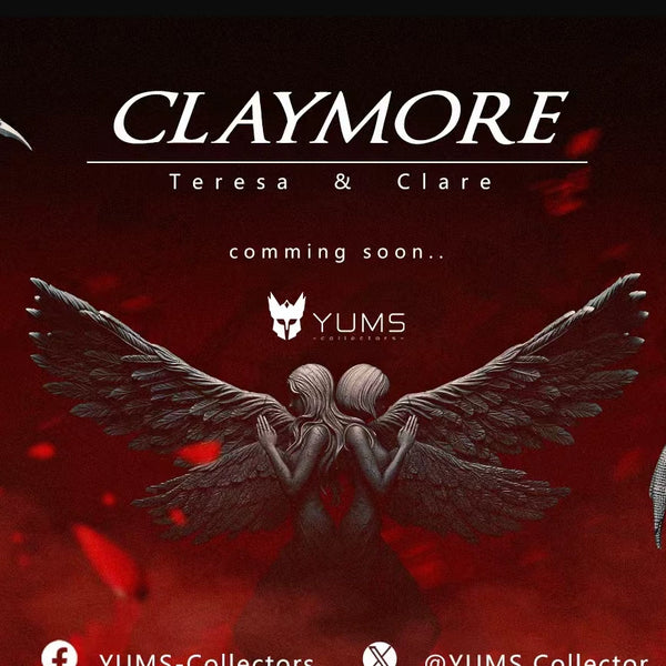 Claymore Twin Goddesses Teresa & Clare 1/4 GK Statue - YUMS-Collectors Studio [Pre-Order]