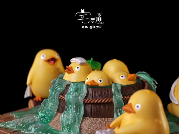 Spirited Away Hayao Miyazaki's Ecological Scene Little Rubber Duck Bath GK Statue - ZJB Studio [Pre-Order]