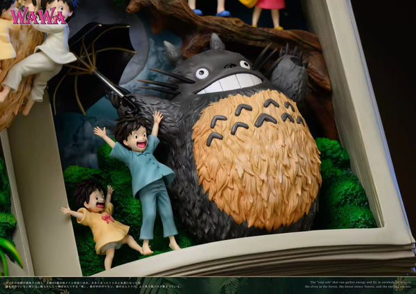 My Neighbor Totoro Hayao Miyazaki Book Series #1 Totoro GK Statue - Wawa Studio [Pre-Order]