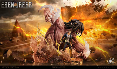 Attack on Titan The Nine Titans Series #1 Eren VS Pieck 1/6 GK Statue - Void Studio [Pre-Order]