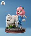 Spy x Family Anya & Bond Looking Left GK Statue - Zebra Studio [Pre-Order]