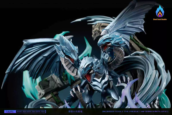 Yu-Gi-Oh! Monster Summoning Series Blue-Eyes Ultimate Dragon Summoning GK Statue - Duel Soul Studio [In-Stock]