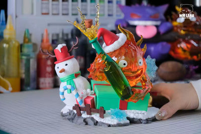 Howl's Moving Castle Christmas Calcifer GK Statue - MMLAND Studio [In-Stock]