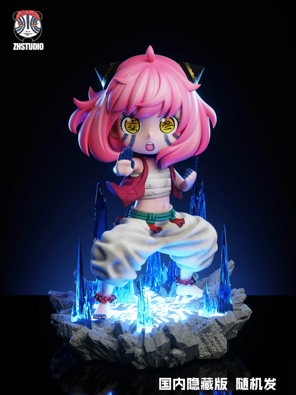 Spy x Family Anya Forger Cosplay Demon Slayer Akaza 1/20 GK Statue - ZH Studio [Pre-Order]