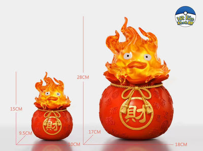 Howl's Moving Castle Lucky Bag Calcifer GK Statue - Hit Face Studio [In-Stock]