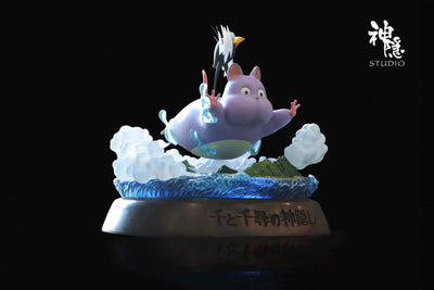 Spirited Away Encounter Series Totoro Floating Journey in the Clouds GK Statue - Shen Yin Studio [In-Stock]