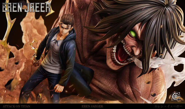 Attack on Titan The Nine Titans Series #1 Eren VS Pieck 1/6 GK Statue - Void Studio [Pre-Order]