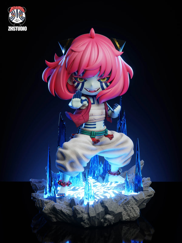 Spy x Family Anya Forger Cosplay Demon Slayer Akaza 1/20 GK Statue - ZH Studio [Pre-Order]