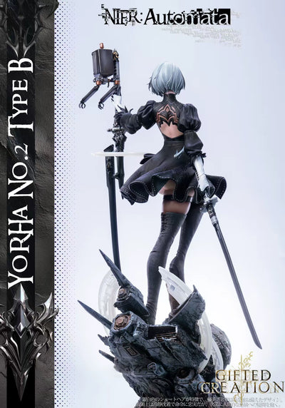 NieR:Automata 2B & Eve Outfit Change Time 1/4 GK Statue - Gifted Creation Studio [Pre-Order]