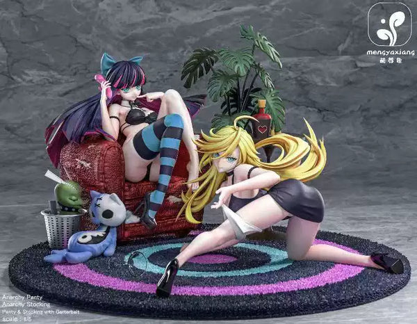 Panty & Stocking with Garterbelt Panty & Stocking 1/6 GK Statue - Meng Ya Xiang Studio [Pre-Order]