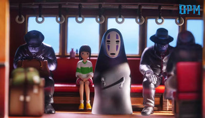 Spirited Away Hayao Miyazaki Desktop Scene Series 011 Sea Train GK Statue - OPM Studio [In-Stock]